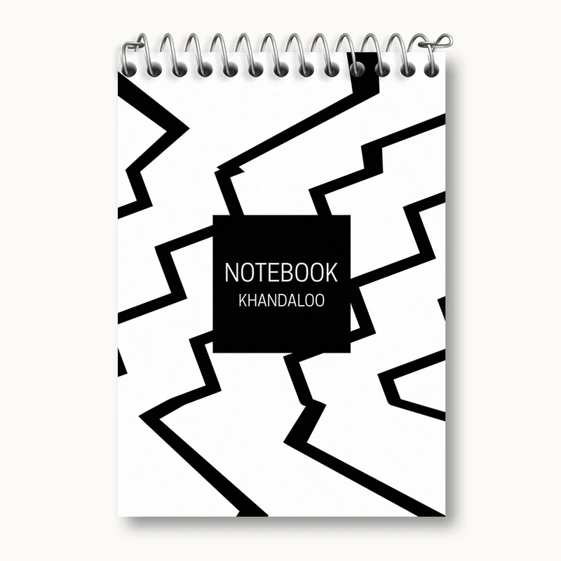 دفتر یادداشت 50 برگ خندالو مدل مدرن کد N413