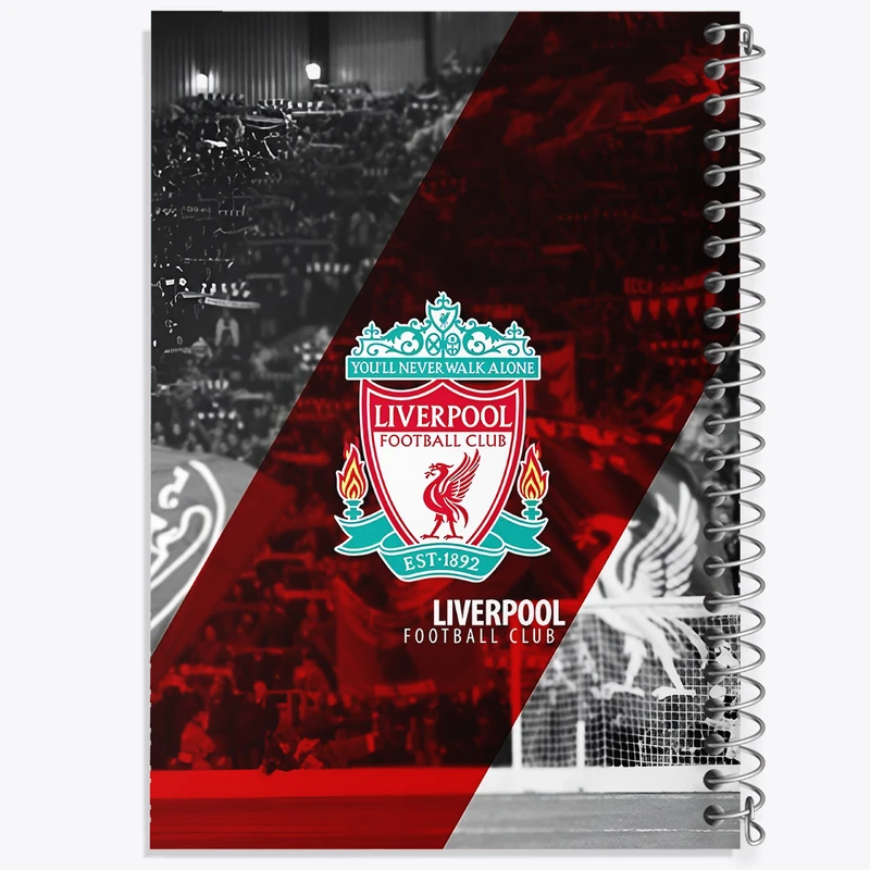 دفتر مشق 100 برگ خندالو طرح لیورپول (Liverpool) کد F6900