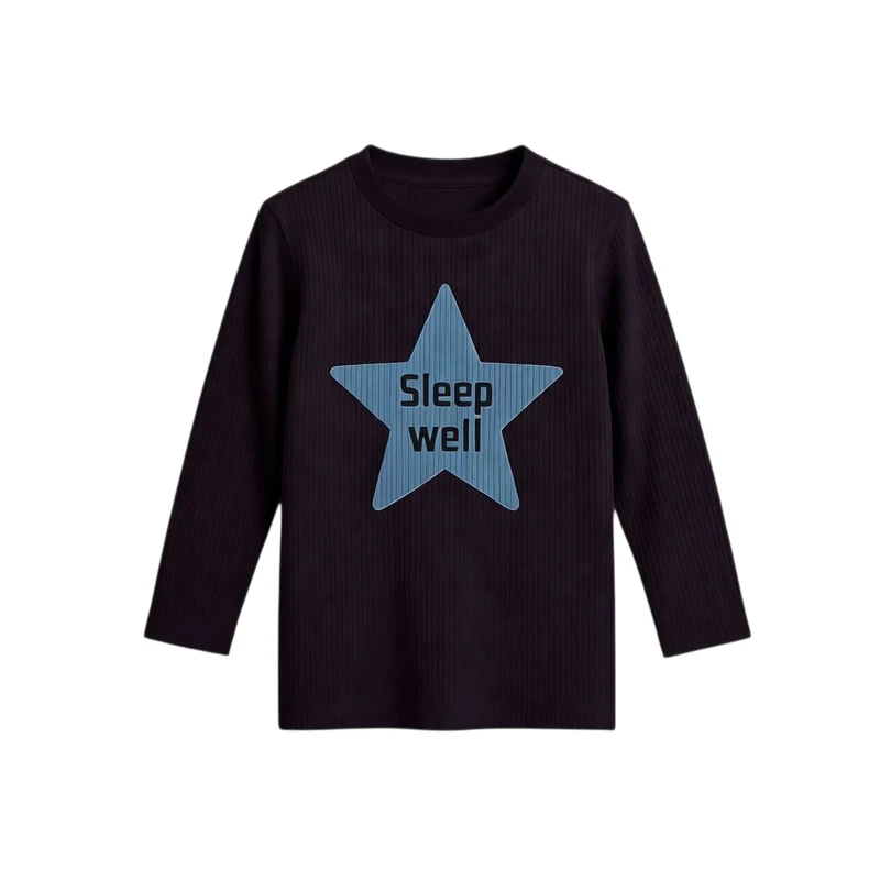 تی‌شرت آستین بلند بچگانه لوپیلو مدل sleepwell001