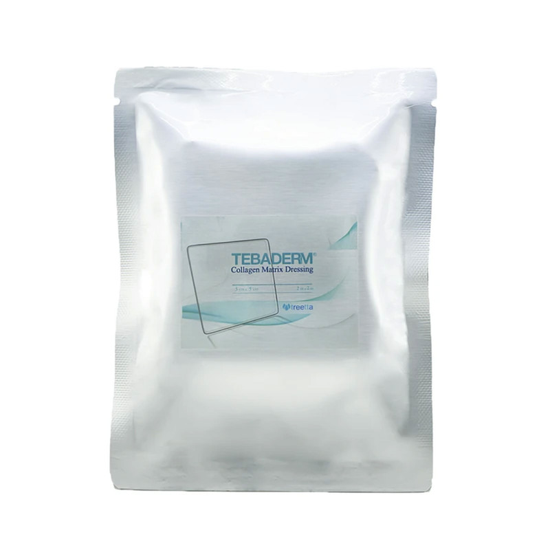 پانسمان تریتا سری طبادرم مدل Collagen Matrix Dressing بسته 5 عددی