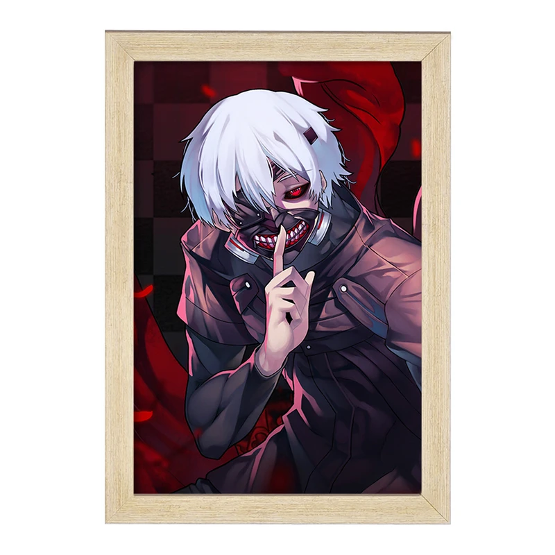 تابلو خندالو مدل کانکی کن انیمه توکیو غول Tokyo Ghoul  کد 11878