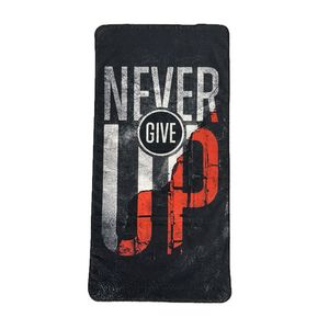 حوله ورزشی مدل NEVER GIVE UP