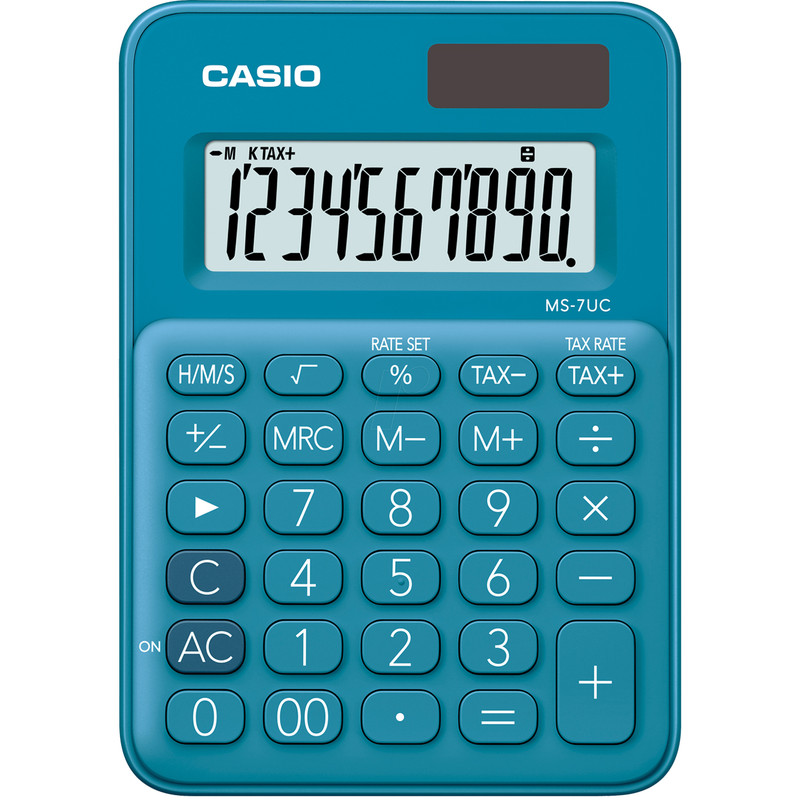 ماشین حساب کاسیو مدل MS-7UC-BU