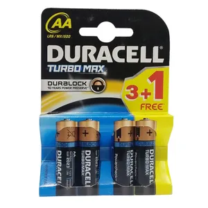 باتری قلمی دوراسل مدل Turbo Max Duralock  بسته 4 عددی