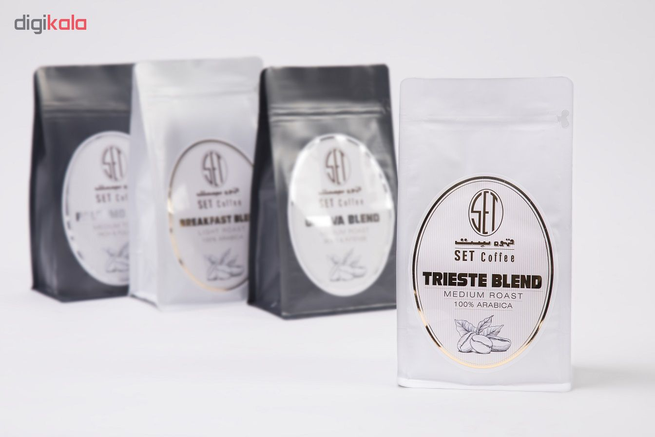  دانه قهوه ست مدل Trieste Blend مقدار 500 گرم