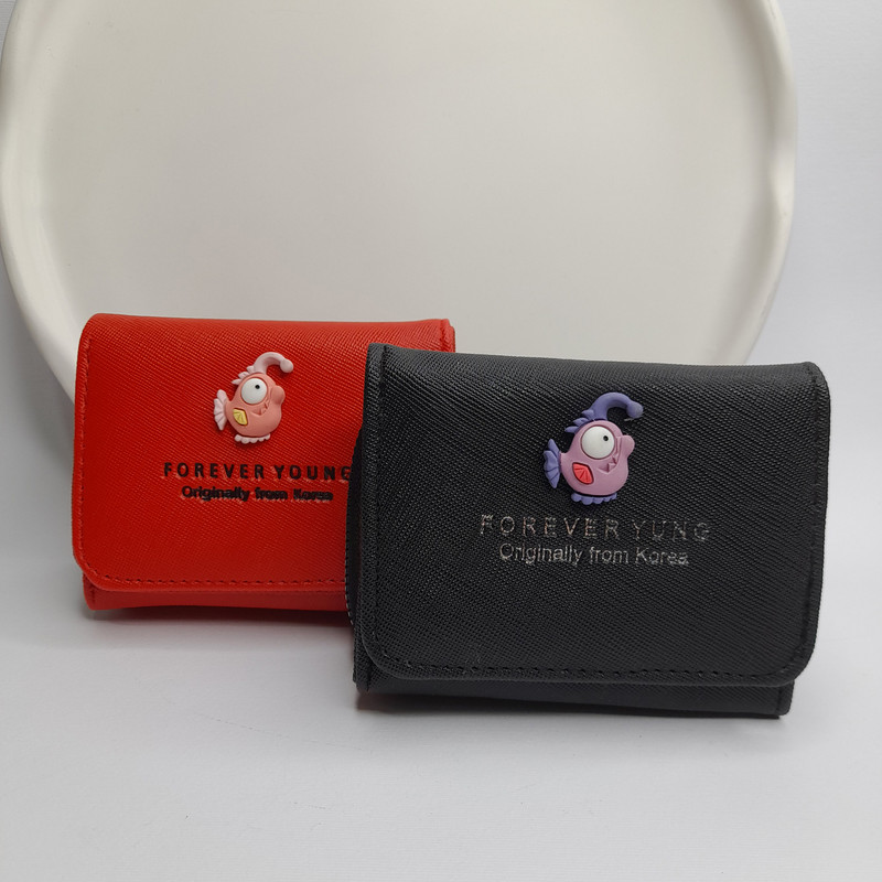 کیف پول زنانه مدل ماهی 015