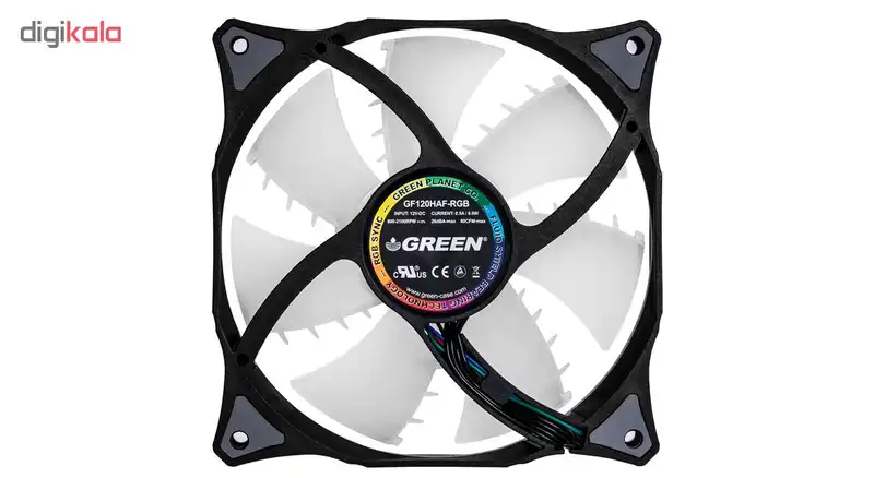 فن کیس گرین مدل GF120RGB
