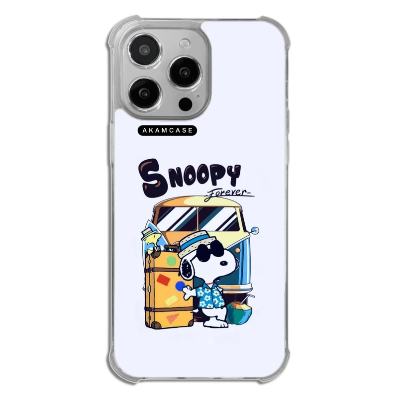 کاور آکام مدل AMCWTA14PROMAX-SNOOPY11 مناسب برای گوشی موبایل اپل iPhone 14 Pro Max