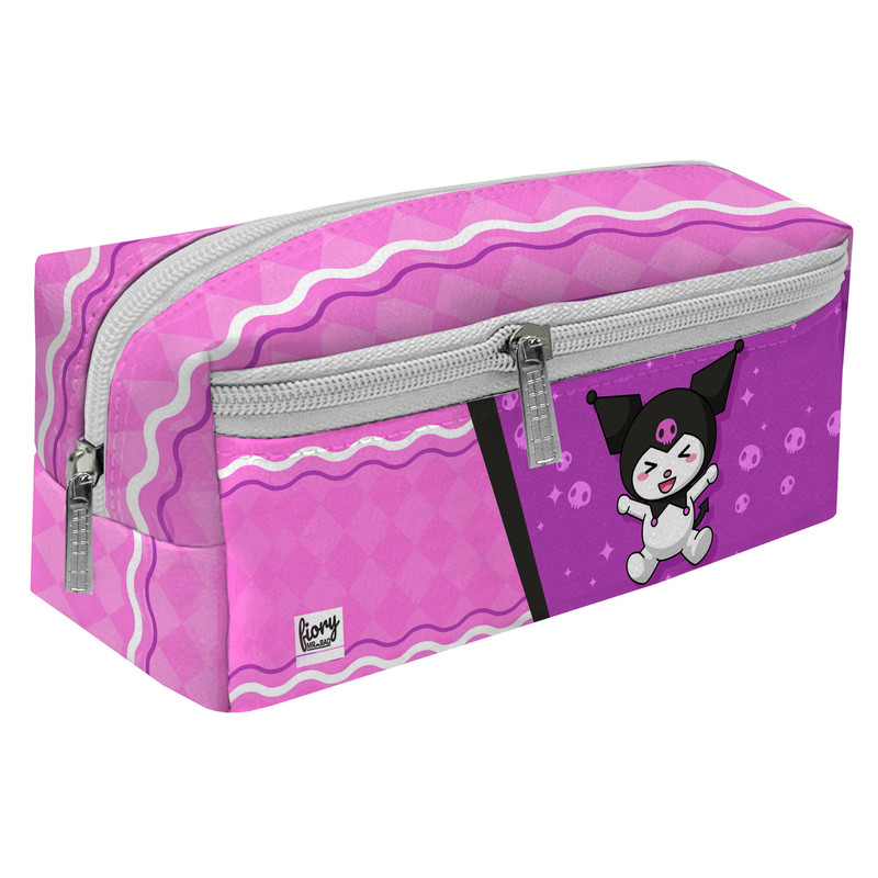 جامدادی مستر راد مدل سه زیپ طرح کرومی کیوت کد 2772 fiory