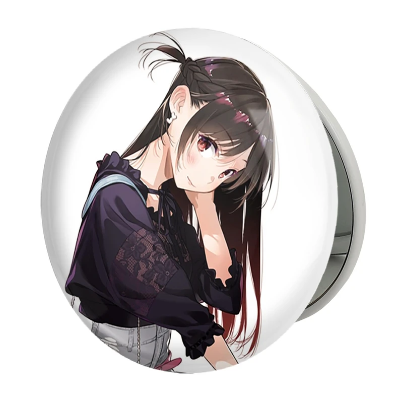 آینه جیبی خندالو طرح چیزورو انیمه کانوجو اوکاری مدل تاشو کد 34809