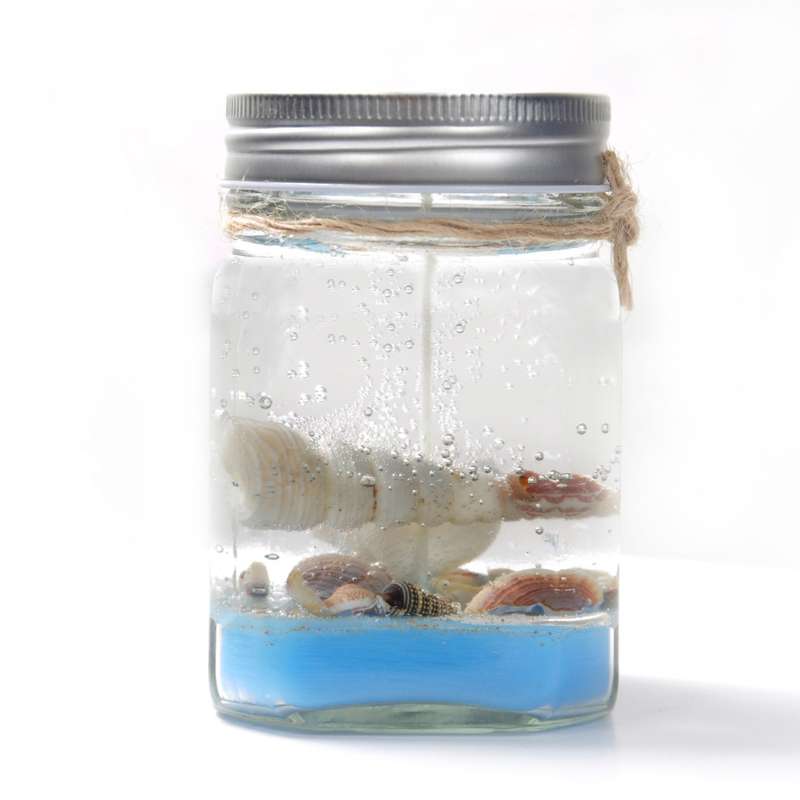 شمع دست ساز مدل دریا