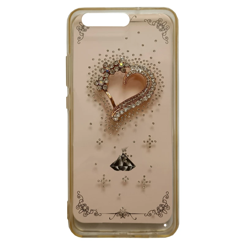 کاور مدل ژله ای کد 3-0 طرح قلب مناسب برای گوشی موبایل هوآوی P10