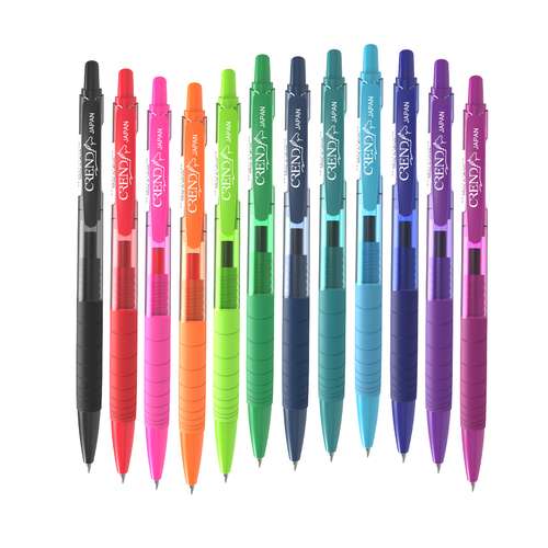 روان نویس کرند مدل GP1 قطر نوشتاری 0.5 بسته ۱۲ عددی رنگی