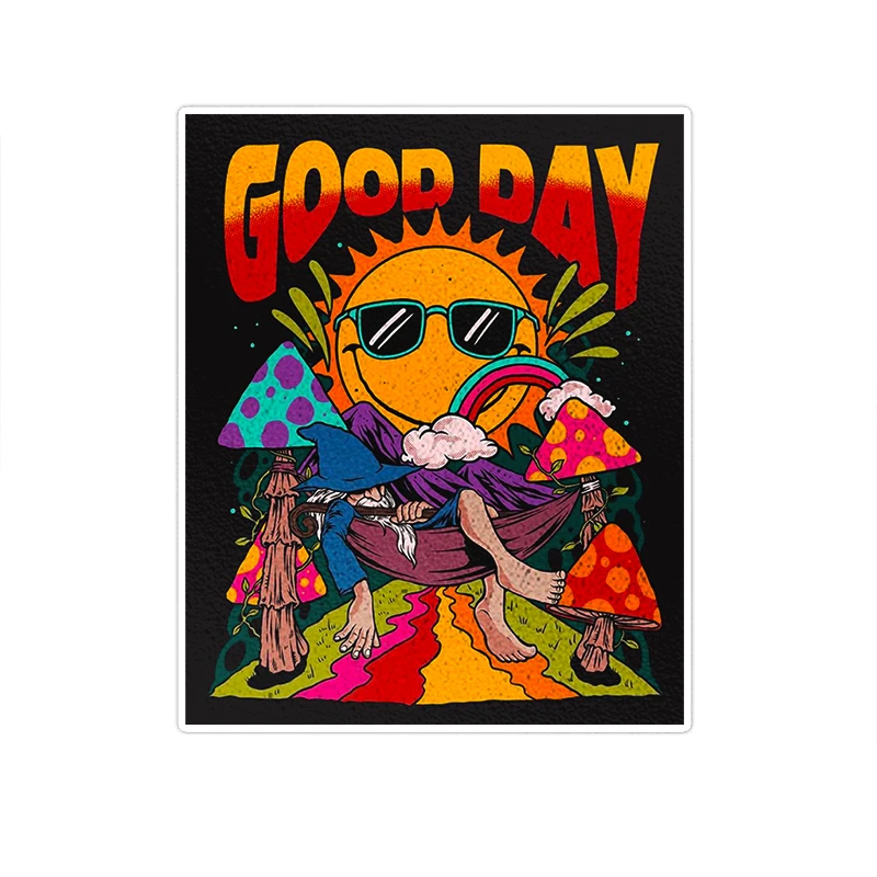 استیکر تزئینی موبایل و تبلت ماسا دیزاین طرح good day مدل sn041