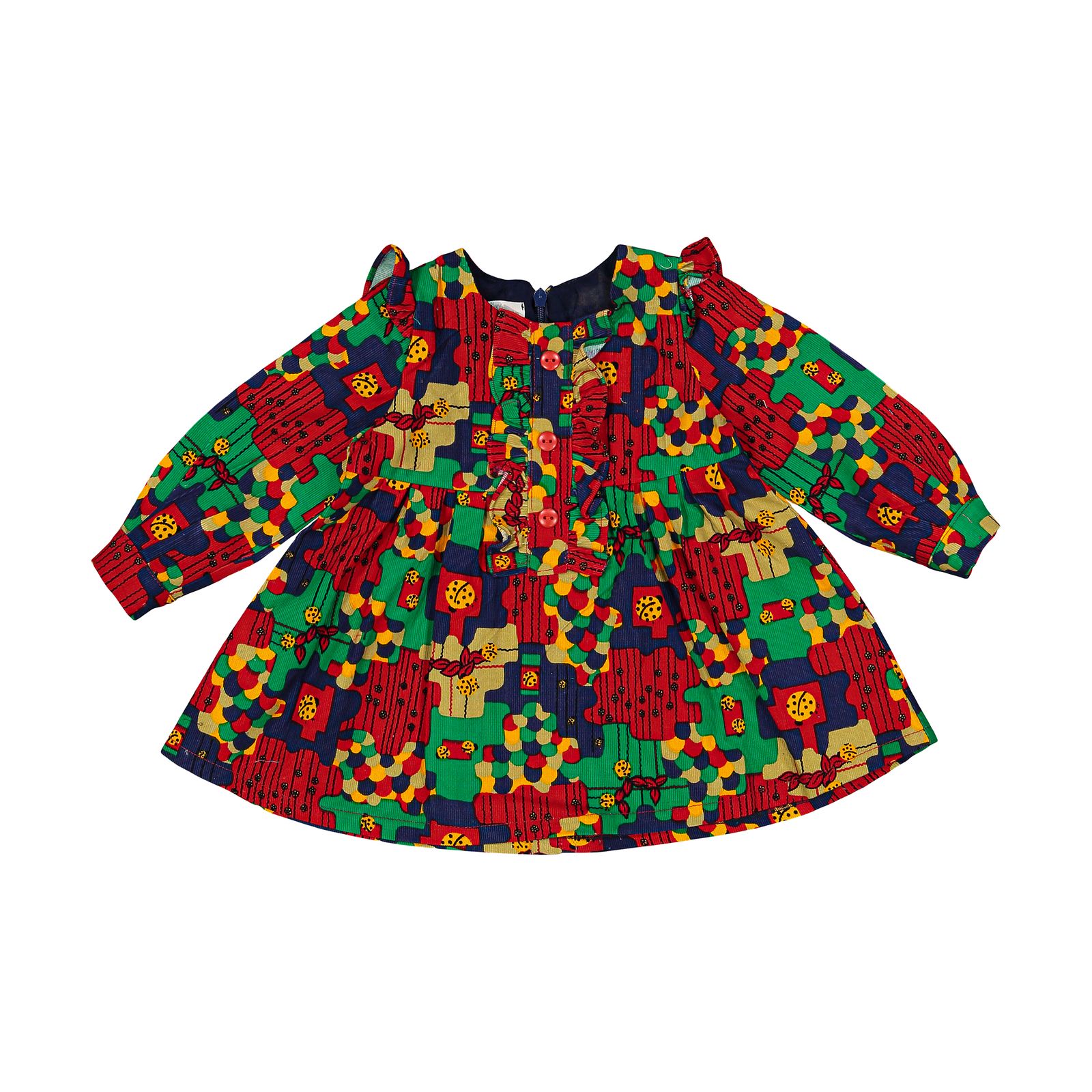 پیراهن نوزادی دخترانه فیورلا کد 20533 -  - 1