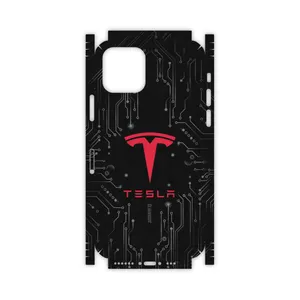 MAHOOT TESLA-Motors-FullSkin Cover Sticker for Apple iPhone 11 Pro Max