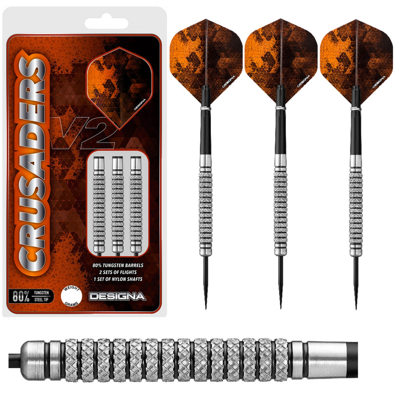 دارت یدک مدل دیزاینا کد Crusader 24g بسته 3 عددی