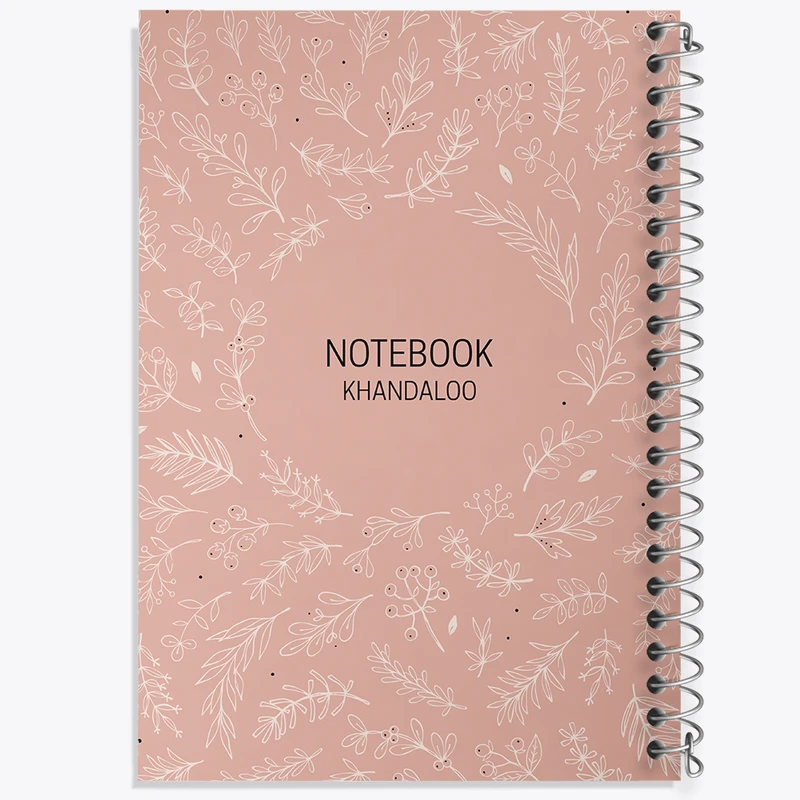 دفتر نقاشی 50 برگ خندالو طرح مینیمال کد N681