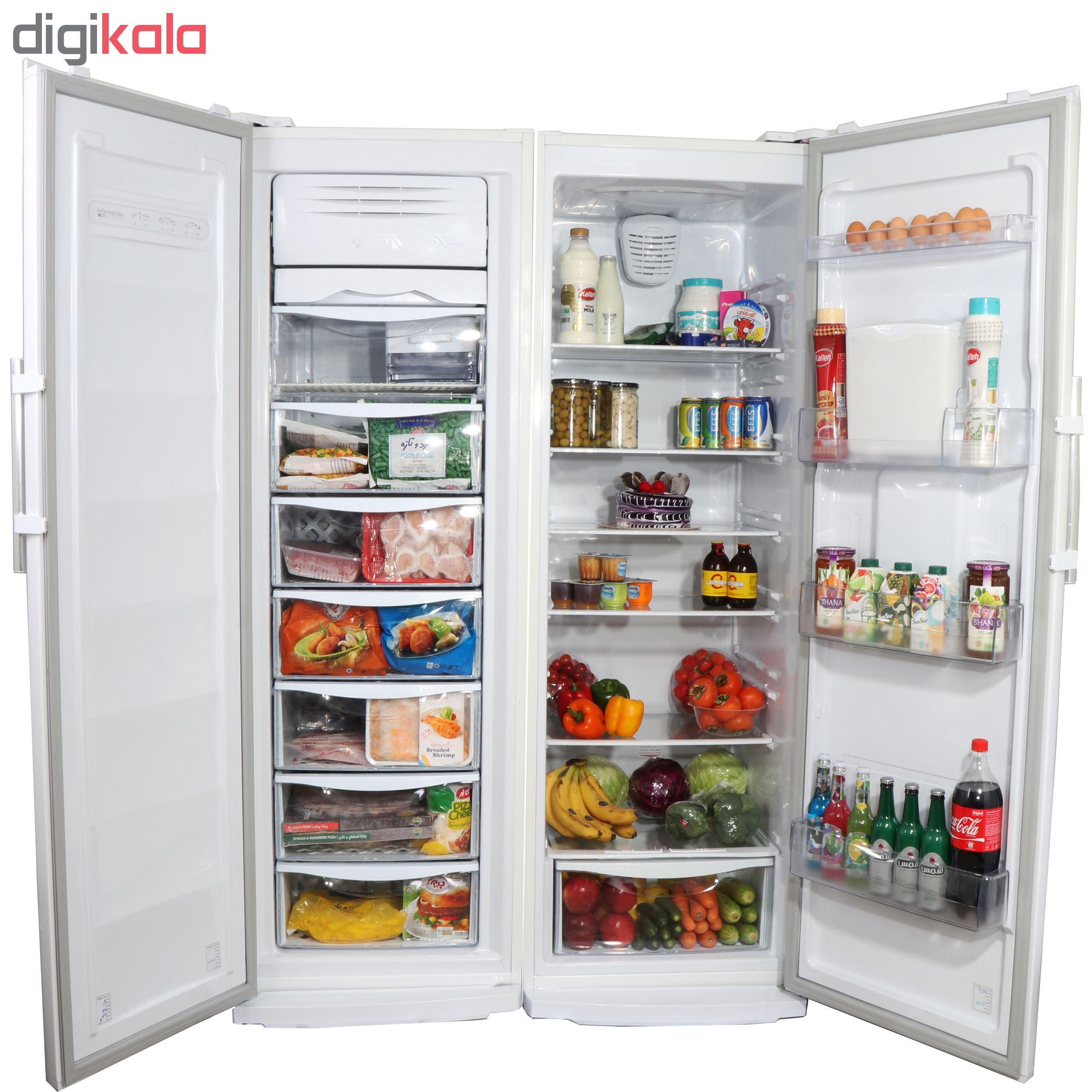 یخچال و فریزر دوقلوی ریتون مدل RTF-15S