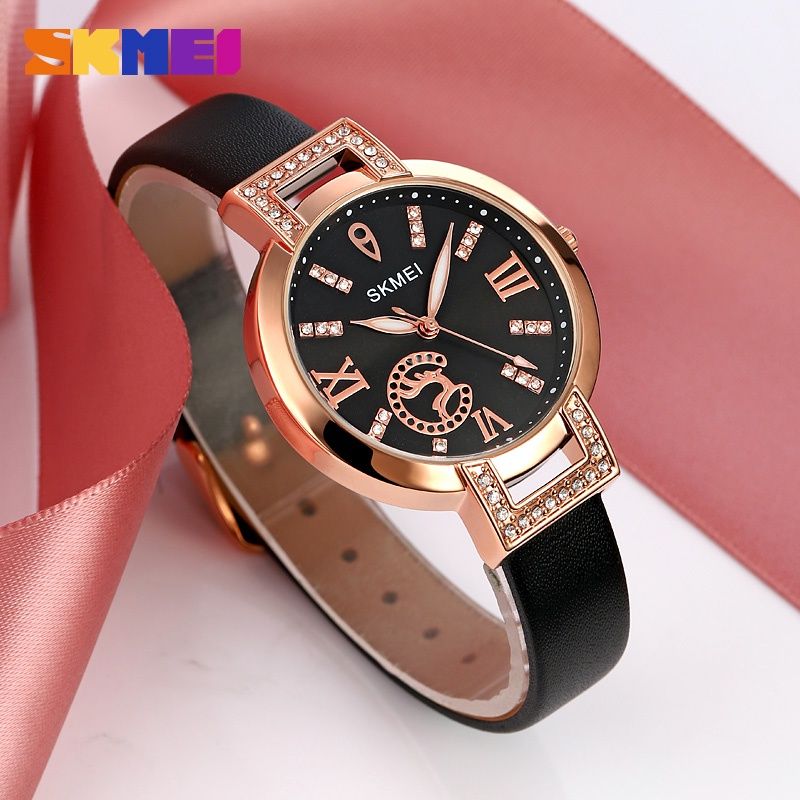 ساعت مچی عقربه ای زنانه اسکمی مدل 1977 BK - - 3