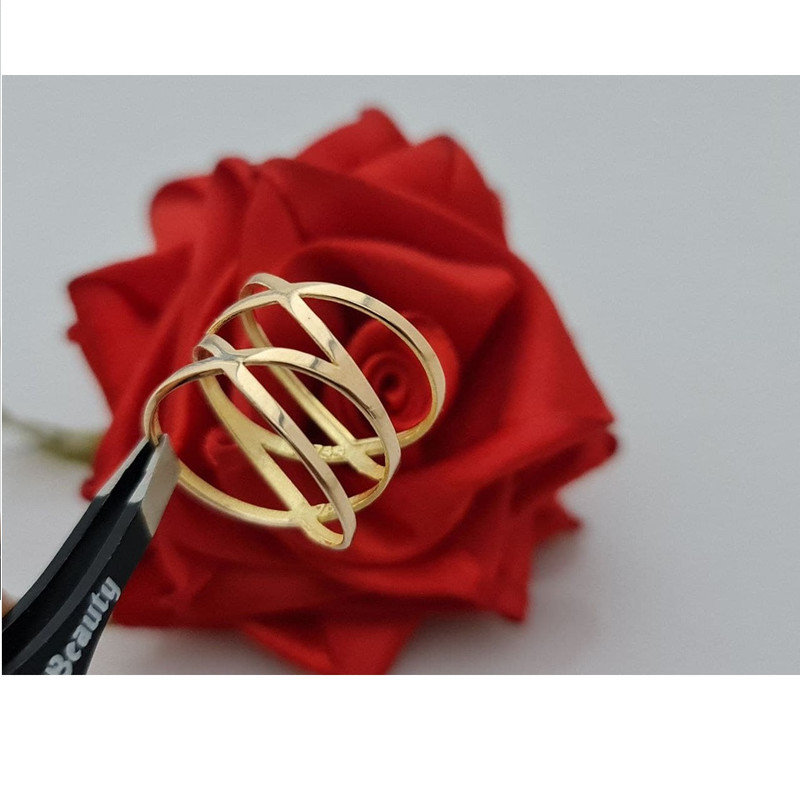 انگشتر طلا 18 عیار زنانه گالری یارطلا کد AN10