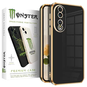 Plated monster cover suitable for Honor 90 mobile phone