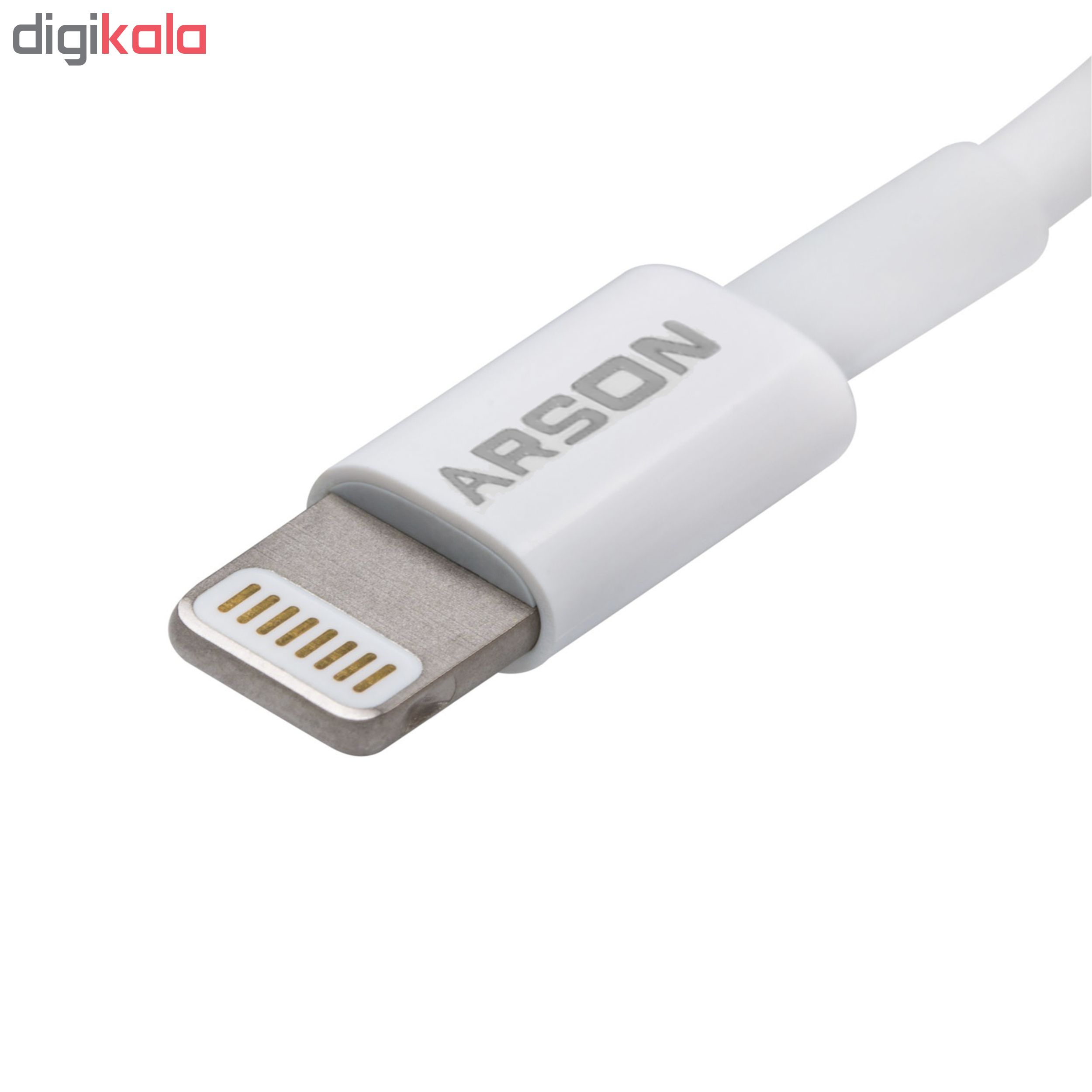 کابل شارژ USB به لایتنینگ آرسون مدل AN-L01 طول 1متر