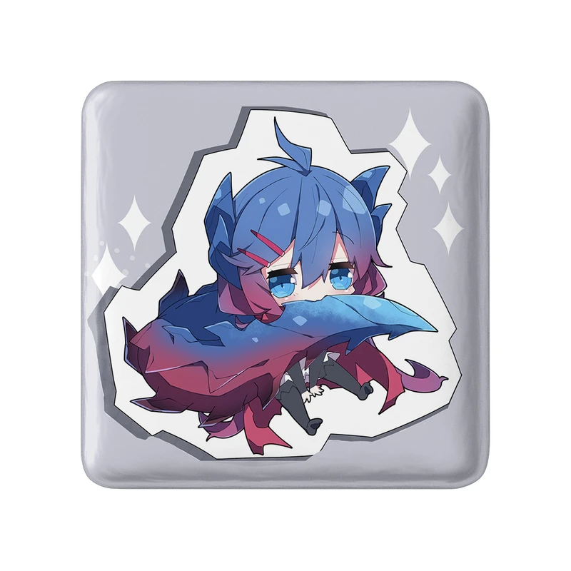 مگنت خندالو طرح بازی شکارچی هیولا (Monster Hunter) مدل مربعی کد 33234