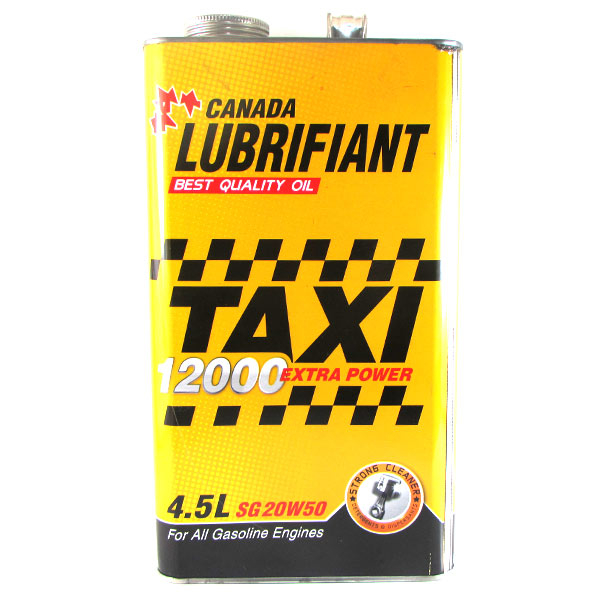 روغن موتور لوبریفنت مدل12000 TAXI SG 20W 50حجم 4.5 لیتر