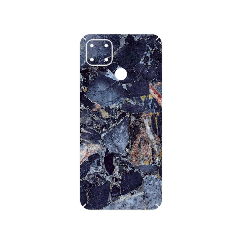 برچسب پوششی ماهوت مدل Broken black marble مناسب برای گوشی موبایل ریلمی C25s