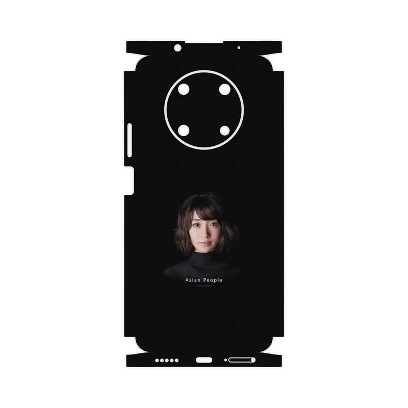 برچسب پوششی ماهوت مدل Portrait of an Asian Woman-FullSkin مناسب برای گوشی موبایل هوآوی Nova Y90