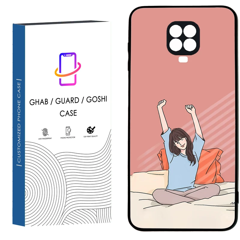 کاور قاب گارد گوشی طرح دخترانه کد 02 - TPU مناسب برای گوشی موبایل شیائومی Redmi Note 9s / Note 9 pro