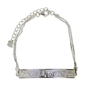 دستبند نقره زنانه کد 14509