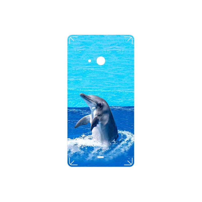 برچسب پوششی ماهوت مدل Dolphin مناسب برای گوشی موبایل مایکروسافت Lumia 540