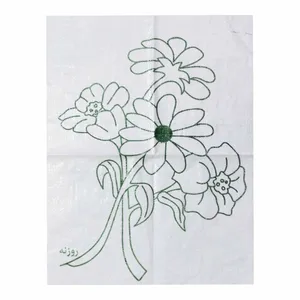 الگو فرشینه بافی روزنه طرح گل بهاری کد 23