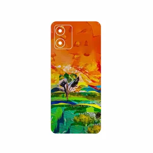 MAHOOT Collage of Painting Cover Sticker for Motorola Moto E13