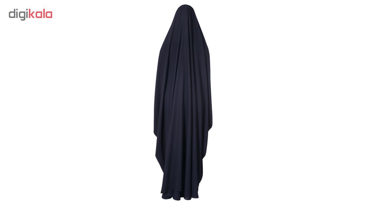 چادر عبایی شهر حجاب مدل جده کرپ کریستال کد 8002 -  - 6