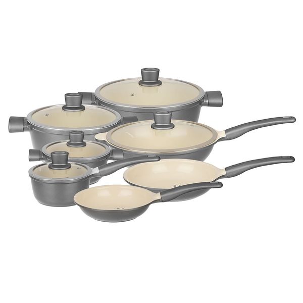 سرویس پخت و پز 12 پارچه هاردستون مدل Camellia CA2130 سرویس پخت و پز 12 پارچه هاردستون مدل Camellia CA2130