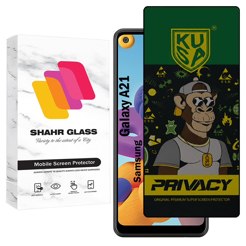 محافظ صفحه نمایش شهر گلس مدل PRVKUS مناسب برای گوشی موبایل سامسونگ Galaxy A21




