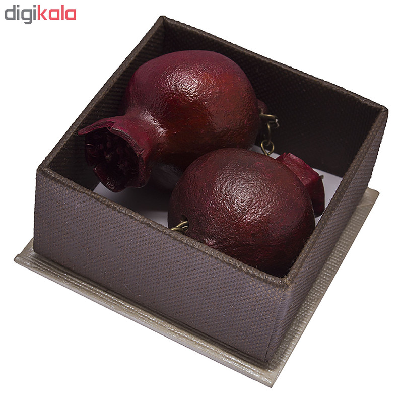 گوشواره طرح انار یلدا