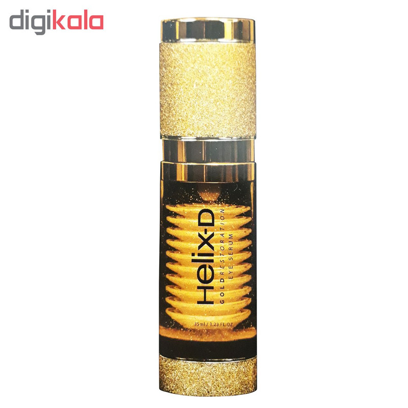 سرم دور چشم طلای 24 عیار میکرونایز شده هلیکس دی مدل Eye Serum حجم 35 میلی لیتر