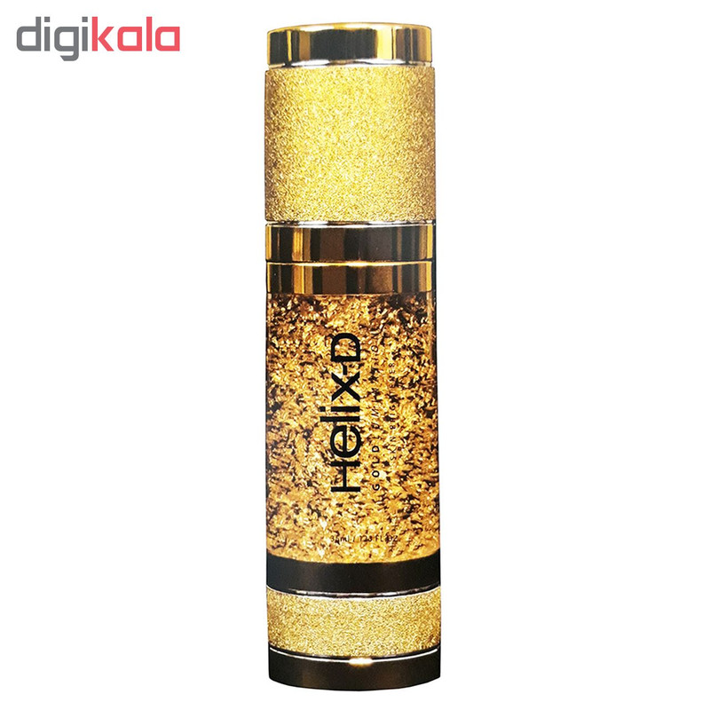 سرم روشن کننده طلای 24 عیار میکرونایز شده هلیکس دی مدل Skin Brightener حجم 35 میلی لیتر