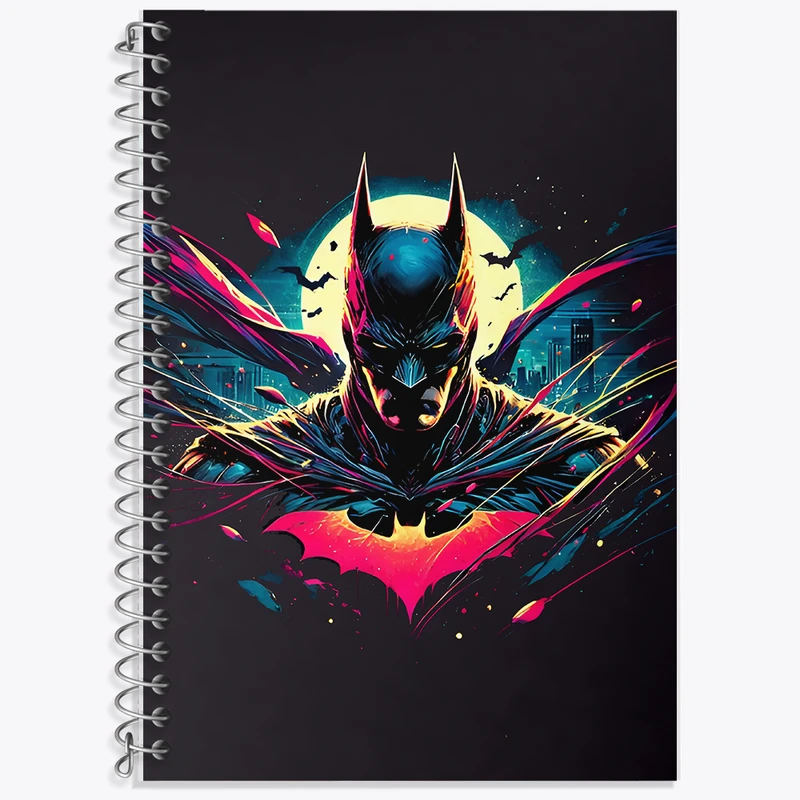 دفتر لغت 50 برگ خندالو طرح بتمن (Batman) کد F8110