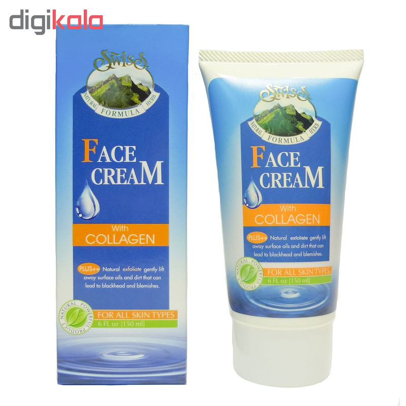 کرم لایه بردار سوئیس فورمولا مدل Face Cream حجم 150 میلی لیتر کرم لایه بردار سوئیس فورمولا مدل Face Cream حجم 150 میلی لیتر