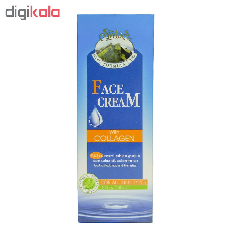 کرم لایه بردار سوئیس فورمولا مدل Face Cream حجم 150 میلی لیتر کرم لایه بردار سوئیس فورمولا مدل Face Cream حجم 150 میلی لیتر