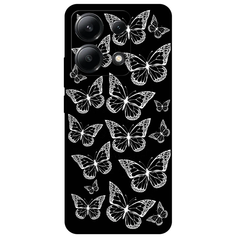 کاور مگافون طرح پروانه مدل 7244 مناسب برای گوشی موبایل شیائومی Redmi Note 13 4G