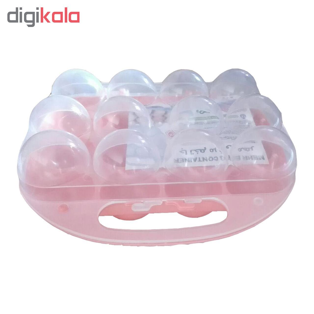 ظرف نگهدارنده تخم مرغ مهر مدل 12eggs main 1 2