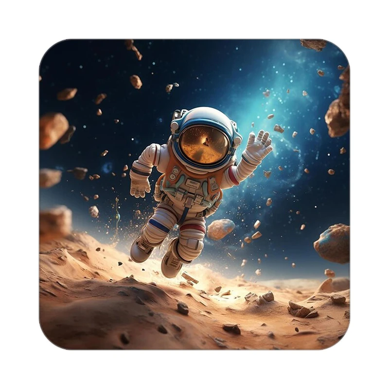 زیر لیوانی کاکتی طرح فضانورد مدل mp45928