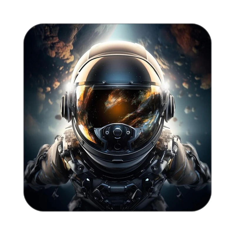 زیر لیوانی کاکتی طرح فضانورد مدل mp46158