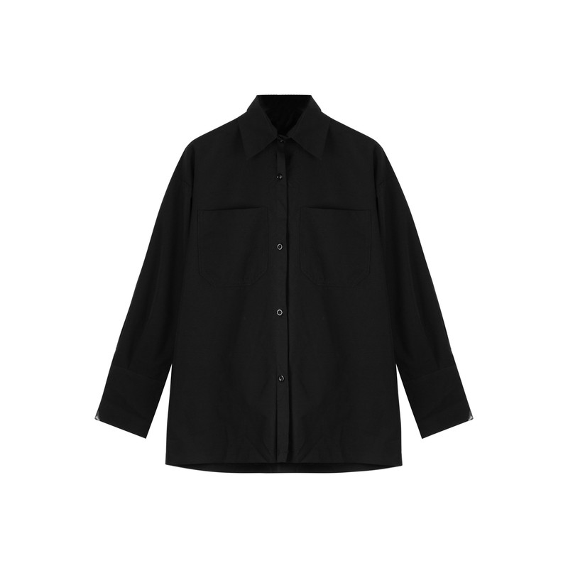 شومیز آستین بلند یقه برگردان زنانه مدل 025